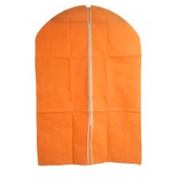 Чехол для одежды флизелиновый тканевый оранжевый, 60х90 см (300-01-01)