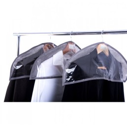 Чехол накидка для одежды прозрачный плотный 60*30 см (300-01-14)