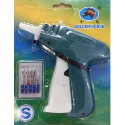 Игольчатый пистолет для бирок в магазин одежды с пополнительными иголками (575-19-26)