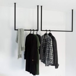 Вішалка стельова для магазину одягу Loft, 1 м (800-01-56)