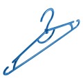 Детские вешалки плечики пластиковые синий металлик, 31 см