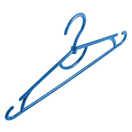 Дитячі вішаки плечики пластикові синій металік, 31 см (04-01-12)