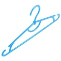 Детские вешалки плечики пластиковые голубые, 31 см, 10 шт