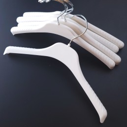 Дитячі плічка вішалки білі для верхнього одягу, трикотажу, 32 см (04-01-55)
