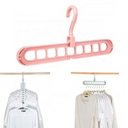 Умная вешалка - органайзер для одежды розовая (01-90-02)