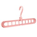 Умная вешалка - органайзер для одежды розовая