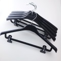 Вішалки плечики з прищепками (кліпсами) для костюмів, брюк, спідниць чорні, 42 см (02-24-13)