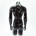 Манекен торс мужской черный для магазина одежды (104-01-12)