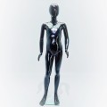 Манекен подростковый черный глянцевый для магазина одежды, 140 см (103-01-99)