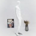 Манекен мужской белый глянцевый для магазина одежды (102-01-14)