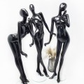 Манекен жіночий ексклюзивний чорний для магазину одягу (101-07-22)