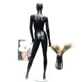 Манекен женский черный матовый для презентации одежды (101-01-55)