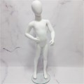 Манекен дитячий безликий білий матовий, 120 см (103-01-04)