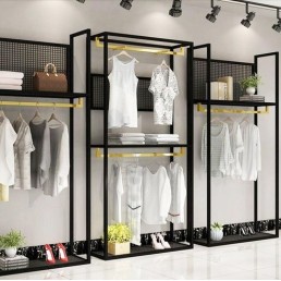 Пристінне торгівельне обладнання для магазину одягу Loft (800-01-14)