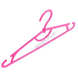 Детские вешалки плечики пластиковые розовые, 31 см, 10 шт (04-01-08)