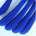 Плічка, вішалки флокированниє (оксамитові, велюрові) синього кольору, 42 см
