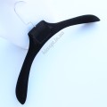 Плечики вешалки бархатные (велюровые) для верхней одежды и шуб черные, 45 см