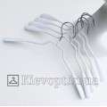 Плечики вешалки металлические для одежды белые, 39 см (03-04-04)