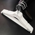 Вішалки плечики для одягу з перекладиною білі, 45 см (02-23-17)