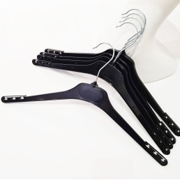 Плечики вешалки пластиковые чёрные для легкой одежды, 42 см (02-21-01)