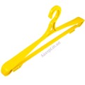 Тільки ГУРТ. Вішалки плічка пластикові для верхнього одягу жовті, 42 см, 46 см, 5 шт
