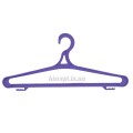 Тыльки ГУРТ. Вішалки плічка пластикові для верхнього одягу фіолетові, 42 см, 46 см, 5 шт